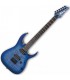 IBANEZ RGA42FM BLF - Guitare électrique Corps acajou, table érable flammée, manche érable, touche RW, 2 micros doubles céramique