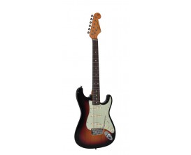 SX SST6234-3TS - Guitare Electrique 3/4 Type ST'62 - Sunburst 3 tons (Avec Housse )