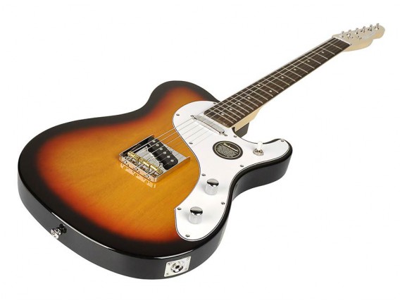 RICHWOOD REG-362-3SB - Guitare électrique "Buckaroo Standard", type tele, Corps Oukoume léger, Manche érable touche palissandre 