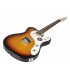 RICHWOOD REG-362-3SB - Guitare électrique "Buckaroo Standard", type tele, Corps Oukoume léger, Manche érable touche palissandre 