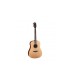 VEELAH V1-D - Guitare Dreadnought, Corps acajou, Table épicéa massif, Naturel open pores