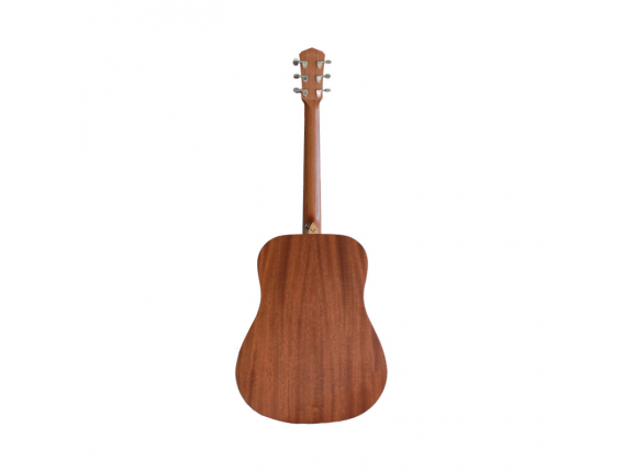 VEELAH V1-D - Guitare Dreadnought, Corps acajou, Table épicéa massif, Naturel open pores