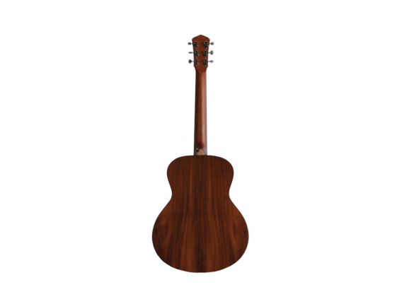 VEELAH MC-KOA-S - Guitare Acoustique de voyage "Mini Camper", Corps Koa, Table Koa massif, Naturel open pores (Housse fournie)