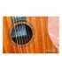 VEELAH TOGO-M - Guitare Acoustique de voyage compacte, Corps Acajou, Table acajou massif, Naturel open pores (Housse fournie)