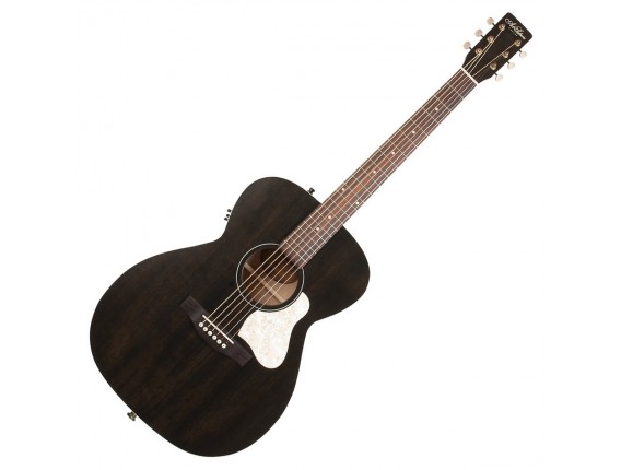ART&LUTHERIE Legacy Faded Black - Format Concert, électro-acoustique QIT, Finition Faded Black