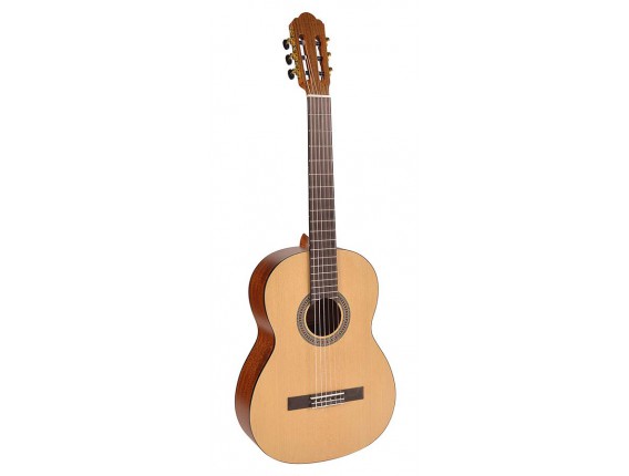 SALVADOR CS-244 - Guitare classique 4/4, Table épicéa, corps sapele, naturel satiné