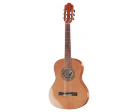 HOFNER Carmencita 504 3/4 - Guitare Classique 3/4 étude, table massive cèdre, Corps et manche Acajou, mécaniques Gold