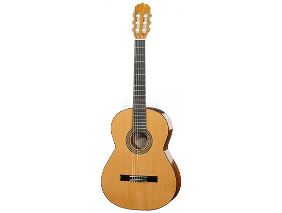 HOFNER Carmencita 504 7/8 - Guitare Classique 7/8 étude, table massive cèdre, Corps et manche Acajou, mécaniques Gold