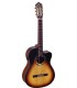 ORTEGA RCE158SN-TSB Classique Electro Slim Neck Palissandre/Epicéa + Gig Bag - Tobacco SB -