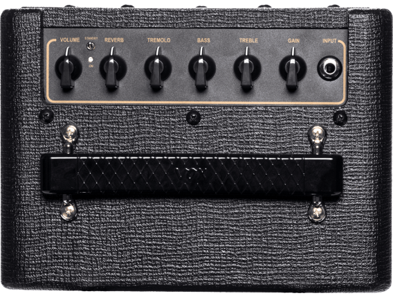 VOX MSB25 - Stack Mini Super Beetle, tête 12.5/25/50watts (16/8/4 Ohms) technologie Nutube + Baffle 1x10"