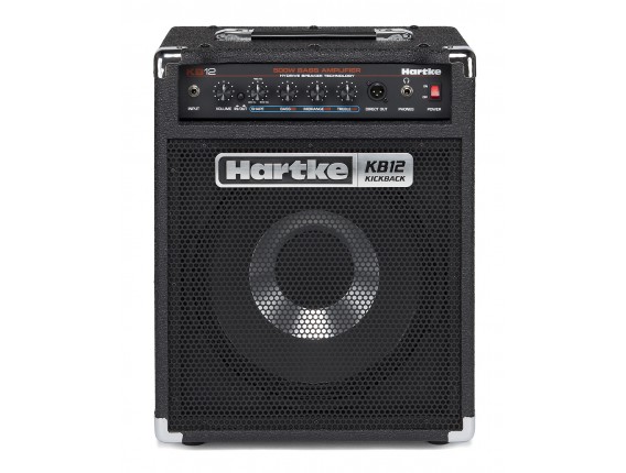 HARTKE KB12 MKII - Combo Basse Kickback 12, 500 watts Class D, HP 12" Alu Hybrid Speaker
