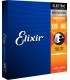 ELIXIR 12027 - Jeu de cordes électrique Nanoweb, tirant Custom Light 09-11-16-26-36-46