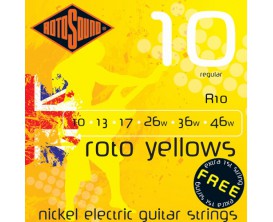 ROTOSOUND R10 YELLOW REG 10-46 ROTOSOUND R10 YELLOW REG 10-46