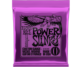 ERNIE BALL 2220 - Jeu de cordes guitare électrique Power Slinky 11/48