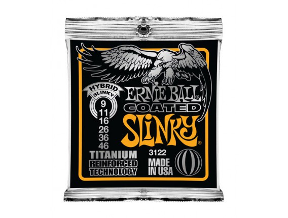 ERNIE BALL 3122 Coated Slinky Titanium 9/46