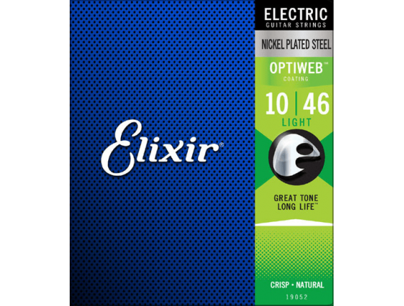 ELIXIR 19052 Optiweb - Jeu de cordes électrique 10/46 Light