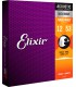 ELIXIR 11052 - Jeu de cordes acoustique Bronze 80/20 Nanoweb, tirant Light 12-16-24-32-42-53