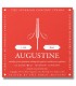 AUGUSTINE ROUGE - Jeu de cordes nylon/argent, tirant normal