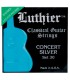 LUTHIER L-30 - Jeu de cordes guitare classique, Concert Silver, Tension medium-hard