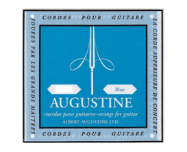 AUGUSTINE BLEU4-RE - Corde de ré (4) au détail, filé argent