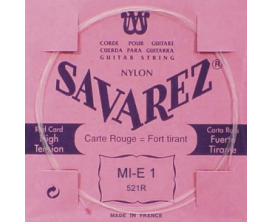 SAVAREZ - 521R Mi 1ère Rouge, Nylon Rectifié SAVAREZ - 521R Mi 1ère Rouge, Nylon Rectifié