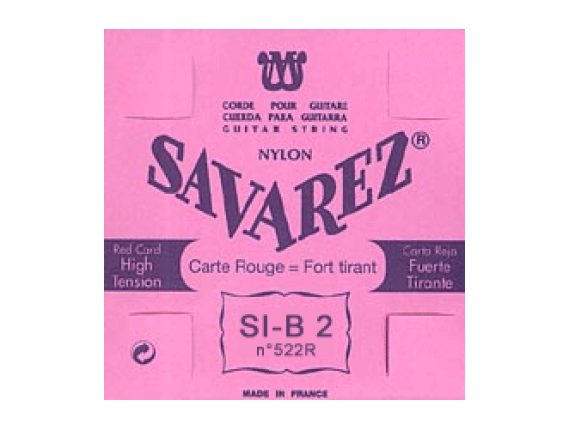 SAVAREZ - 522R Si 2ème Rouge, Nylon Rectifié