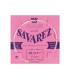 SAVAREZ - 524R Ré 4ème Rouge, Filé Métal Argenté