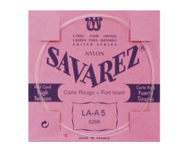 SAVAREZ - 525R La 5ème Rouge, Filé Métal Argenté