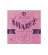 SAVAREZ - 525R La 5ème Rouge, Filé Métal Argenté