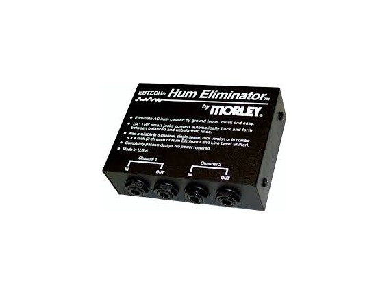MORLEY EBTECH HE-2 - Hum Eliminator 2 channel Box