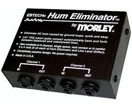 MORLEY EBTECH HE-2 - Hum Eliminator 2 channel Box