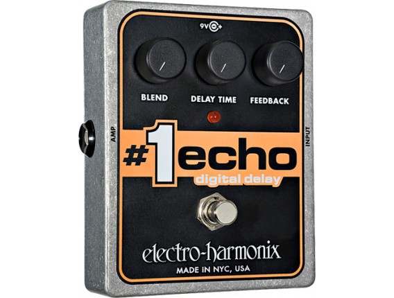 ELECTRO-HARMONIX 1 ECHO Digital Delay - Série XO (Alim 9.6DC-200 fournie)