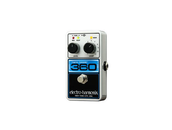 ELECTRO-HARMONIX 360 Nano Looper - Looper 24 bits 44.1 khz 360 sec / 11 mémoires