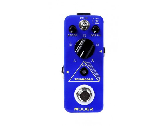 MOOER Triangolo - Tremolo digital avec tap temp, 3 formes d'ondes