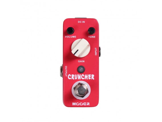 MOOER Cruncher - Distortion (type MI Audio Crunch Box)
