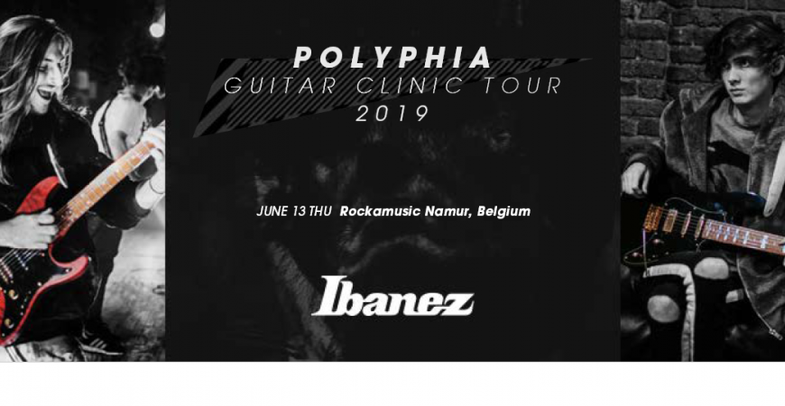 Le Guitar Clinic Tour 2019 IBANEZ s'arrête chez ROCKAMUSIC