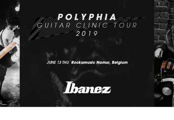 Le Guitar Clinic Tour 2019 IBANEZ s'arrête chez ROCKAMUSIC