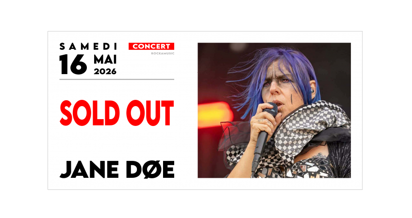 CONCERT - JANE DØE
